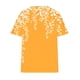 thumbnail image 3 of Camisetas Casuales de las Mujeres Largo Casual Impreso Cuello Redondo Suelto Top, Camiseta de Verano de Manga Corta, 3 of 5