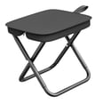 thumbnail image 2 of Taburete de camping Colamx Plegable Negro, 2 of 8