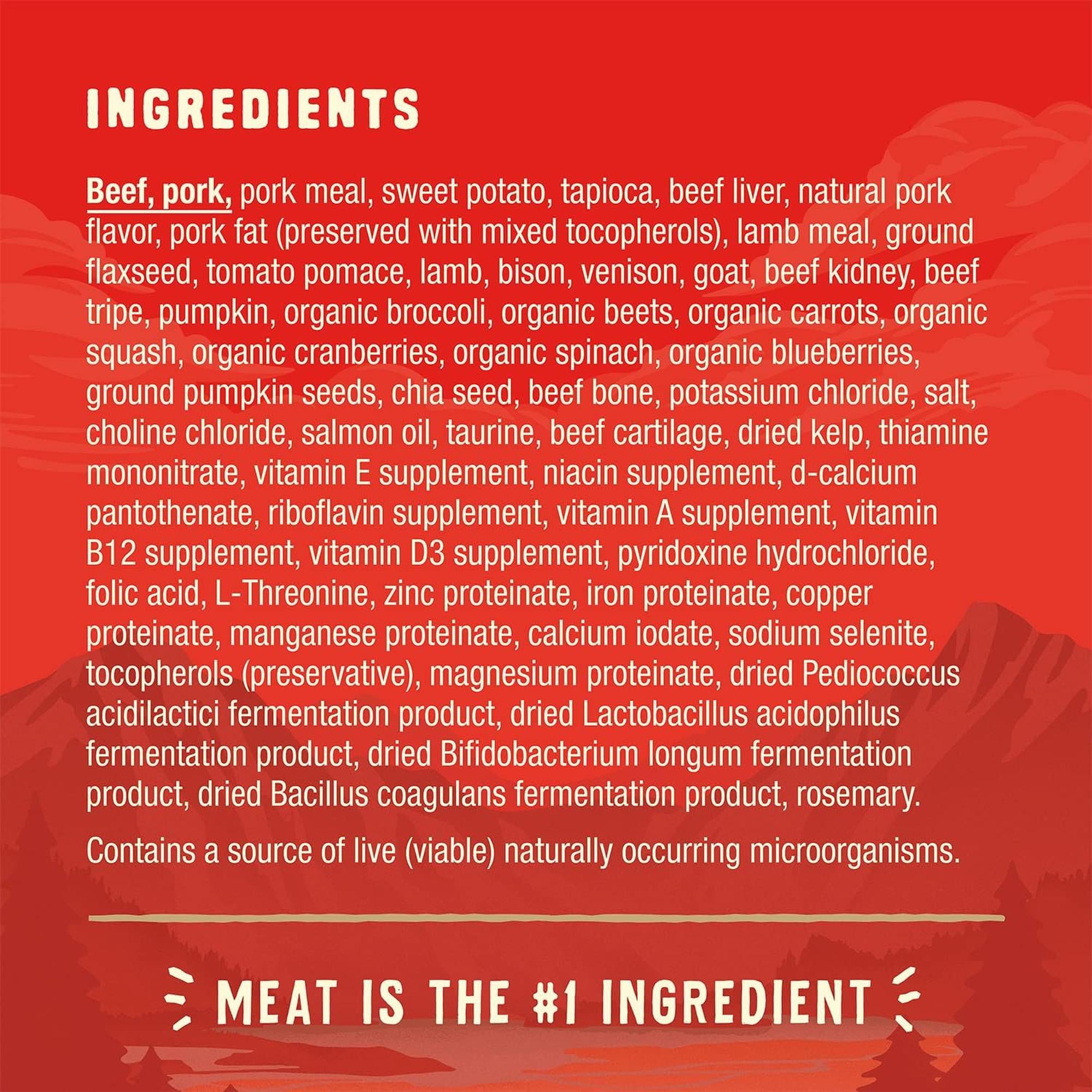 Stella & Chewy's Wild Red Raw Coated Kibble for Dogs - Grain & Legume Free Red Meat Recipe - 3.5 Pound Bag