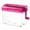 Red!, variant on Mini Hand Shredder,Portable Paper Shredder Manual Shredder Document File Straight Cutting Machine for School Office,Hand Paper Cutter for Paper,Notes,Bills,Portrait,Photo (Pink) Home Decor