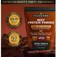 thumbnail image 3 of Proteína en polvo Paleo Pro Beef 26 g 15 días de vainilla alimentada con pasto, 3 of 6