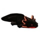 thumbnail image 2 of Almohada de peluche de ajolote realista, animal de peluche de ajolote, juguete de peluche de 17,72 pulgadas para Negro, 2 of 9