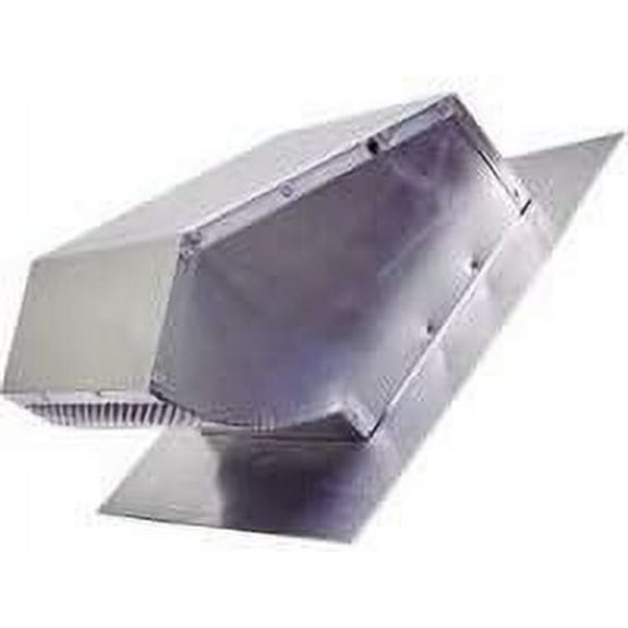 Lambro Roof Cap Roof Jack Aluminum - 10" Round Silver Vent - 1 Piece