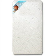 Kolcraft Pediatric 800 Extra Firm 80 Coil Crib and Toddler Mattress, Paint Flecks