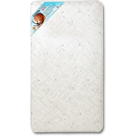 Kolcraft Pediatric 800 Extra Firm 80 Coil Crib and Toddler Mattress, Paint Flecks
