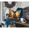 thumbnail image 2 of Carolines Treasures DAC1059PW1818 18 x 18 in. Unisex Miniature Pinscher Fall Fabric Decorative Pillow, 2 of 5