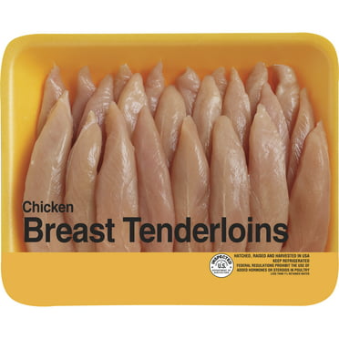 Chicken Breast Tenderloins, 2.25 - 3.3 lb Tray