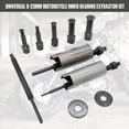 thumbnail image 4 of 8pcs Universal Motorcycle Inner Bearing Puller Kit 9-23mm Bearing Puller Set Clutch Tool Internal Slide Hammer Removal Kit For All Motorcycle, 4 of 4