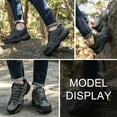thumbnail image 5 of AUXDIQ Hiking Shoes Mens Waterproof Mountain Trekking Shoes Men Breathable Walking Shoes Outdoor Sports Running Camping Climbing, 5 of 5
