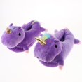 thumbnail image 4 of Fuzzy Cute Plush Unicorn Slipper Cozy Shoes Winter Floor Slipper, 4 of 8