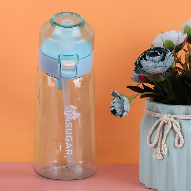 Botella de bebida deportiva de 500ML, bebida más agua, taza reutilizable con sabor a hervidor de agua para exteriores JShteea El nuevo