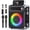 55BG-Black, variant on FanFun Karaoke Machine for Adult, Portable Bluetooth Speaker with 2 Microphones for Party, Pa System with Remote