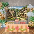 thumbnail image 3 of Hot Air Balloon Childr Birthday Photography Backdrop Cosmos Cactus Photocall Background Child Studio Props, 3 of 8