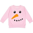 thumbnail image 2 of Inktastic Snowman Face Toddler Sweatshirt, 2 of 4