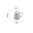 thumbnail image 2 of White Ceramic Gravy Sauce Boat With Handle Milk Pitcher For Sauces Milk Salad, 2 of 5