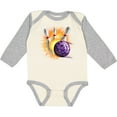 thumbnail image 3 of Inktastic Bowling Strike Boys or Girls Long Sleeve Baby Bodysuit, 3 of 5