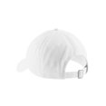 thumbnail image 2 of Top Headwear Brushed Twill Low Profile Cap - White, 2 of 2