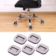thumbnail image 3 of 5 piezas de tazas para muebles, tazas con ruedas, posavasos para muebles, almohadillas para pies, patas para muebles Fieltro Blanco Negro, 3 of 9