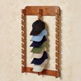 thumbnail image 2 of Wooden Cap Display Rack Triple, 2 of 5