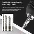 thumbnail image 3 of High Strength Eccentric Drill Bits Professional Sturdy Drill Bit Set for Diy Projects, 3 of 5