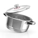 thumbnail image 2 of GOOHOCHY 3 unids cocina olla tapa manijas de reemplazo pan tapa manijas cubierta con manijas (plata), 2 of 8
