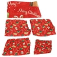 thumbnail image 2 of Nappe Tablechristmas Chaise Couvre Tissu de Table Polyester Décoration de Noël Durabilité Améliorée, 2 of 5
