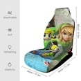 thumbnail image 2 of The Legend Of Zelda Game Car Seat Covers Accessories Vehicle Front Seat Protector Mat Cover Universal Fit For SUV Sedan Van Trucks, 2 of 6