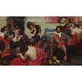 thumbnail image 3 of Dean Cornwell 14x10 Black Modern Framed Museum Art Print Titled - Spanish Tavern (1922), 3 of 5