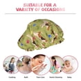 thumbnail image 7 of KLL Running Beagle Pattern Shower Cap & Bath Cap for Women,Reversible Oversized Waterproof Shower Caps for all Hair Lengths,Elastic Reusable Bathing Hair Cap, 7 of 7