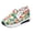A-Green, variant on Closed Toe Platform Mesh Sneakers Slip on Wedge Walking Shoes Arch Support Flower Running Shoes for Ladies Summer Vacation Size 8 Orange