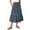 1174#Navy, variant on GXIPO Flowy Boho Midi Skirts for Women High Waist Floral Tiered Skirt Summer Casual Beach Skirt Navy M