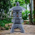 thumbnail image 3 of Chinese Garden Lights Lamp Ornaments Miniature Pagoda Lantern Statue for Porch Baoblaze Luz de estatua al aire libre, 3 of 8