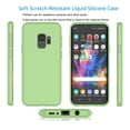 thumbnail image 2 of Cell Phone Cases For 5.8" Galaxy S9, Njjex Liquid Silicone Gel Rubber Shockproof Case Ultra Thin Fit Galaxy S9 Case Slim Matte Surface Cover For Samsung Galaxy S9 2018 -Green, 2 of 8