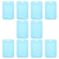 thumbnail image 1 of Miangastore Visible Card Sleeve Lightweight Library Card 10Pcs 3.3X2.1X0.004In, 1 of 8
