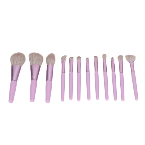 Juego de brochas de maquillaje, 12 piezas de maquillaje profesional, brochas de maquillaje profesionales, juego de brochas para base, rendimiento finamente ajustado