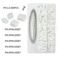 thumbnail image 4 of 460x Jst Male Female Connector Cables Socket Header 2/3/4/5/6Pin Plug DIY for Electrical Equipment Supplies , PH2.0, storage box, 4 of 8
