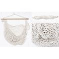 thumbnail image 2 of Hanging Tree Swing Chair Hammock Seat Sitting Rope Net Backyard Porch Patio, 2 of 5