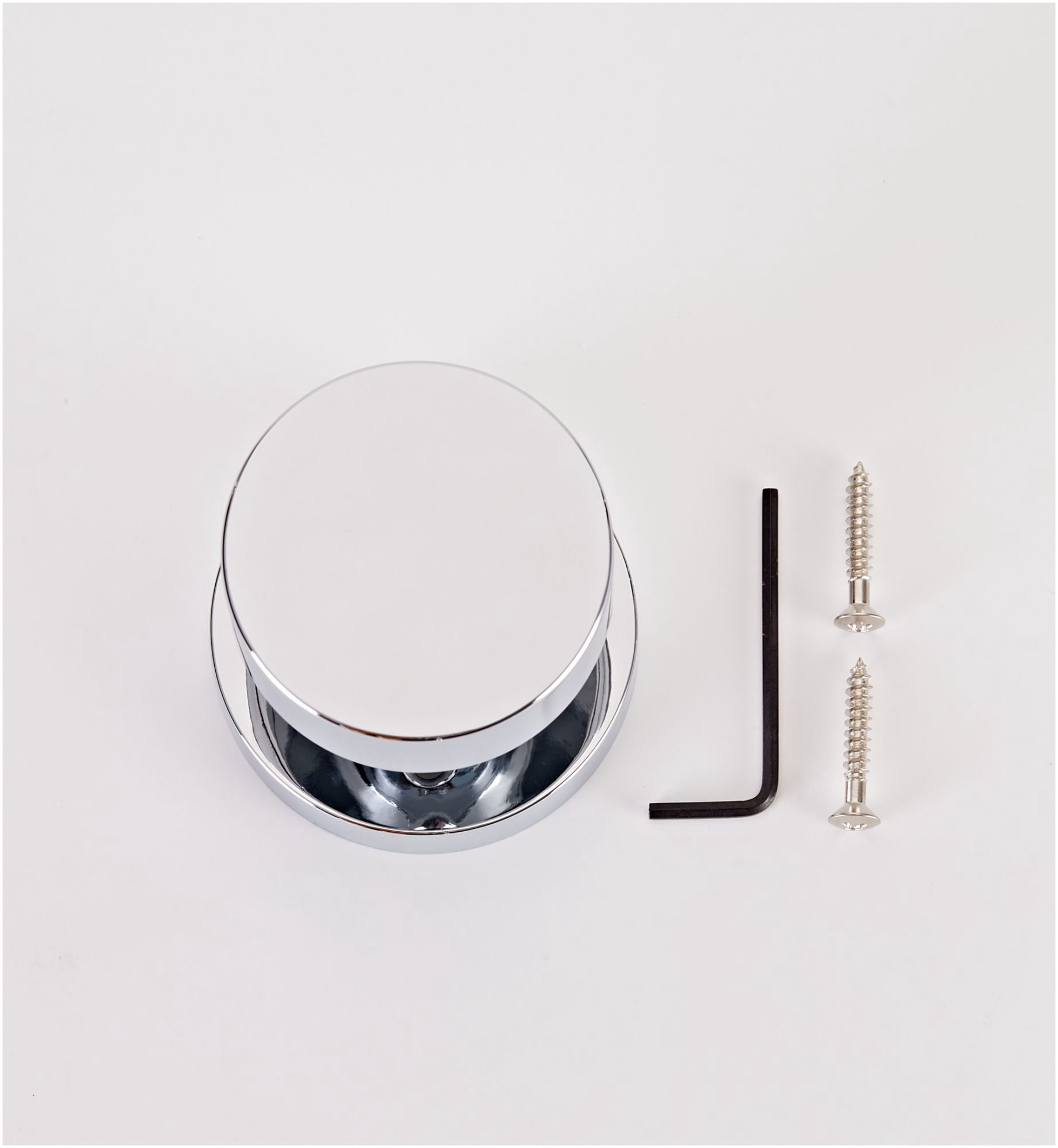 Sure-Loc ZH100-RD SB Zurich Non-Turning One-Sided Dummy Door Knob - Brass