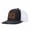 Black and white, variant on THAT'S WHAT I DO I FIX STUFF AND I KNOW THINGS Letter leather label pattern, suitable for travel and casual outfits, breathable outdoor baseball cap for men, adjustable