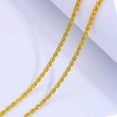 thumbnail image 5 of 14K Solid Yellow Gold Twisted Rope Chain Necklace, Diamond Cut Classic Chain, 1.5mm,2mm,3.2mm and 4.2mm Gift for Men & Women (Available in 16 to 36 Inch Lengths), 5 of 5