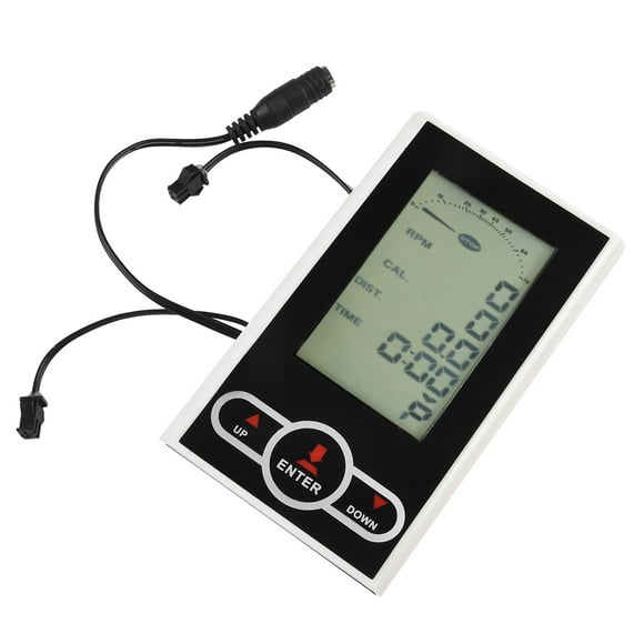 Versatile Fitness Equipment Display Exercise Bike Monitor With Speed Distance Calorie Tracking Elliptical Trainers Speedometer
