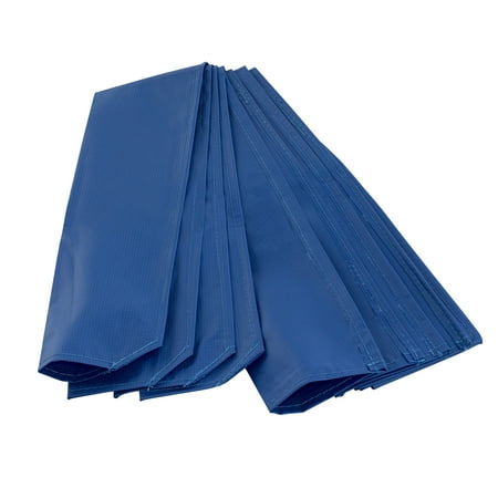Trampoline pole sleeve protector - set of 4 - blue