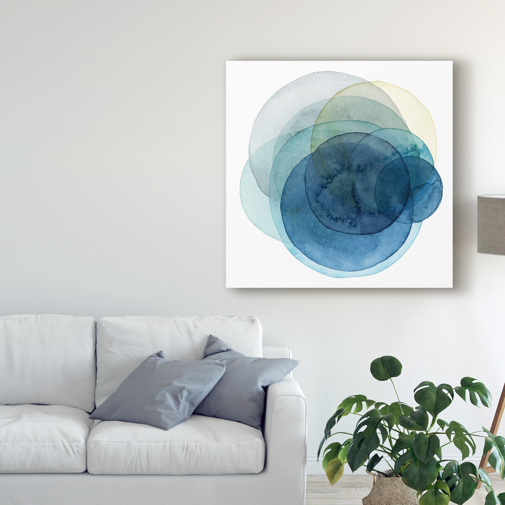 Trademark Fine Art 'Evolving Planets I' Canvas Art by Grace Popp