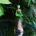 thumbnail image 3 of Comedero Para Pájaros, Artesanía De Resina, Estatua De Hada Para Pájaros, Estatua De Resina Para Jardín, Estatua Decorativa Bonita Para Exteriores Serendint HA038205-00, 3 of 6