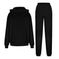 thumbnail image 5 of HAiming Womens Plus Size Outfits 2 Piece Lounge Sets Long Sleeve Crewneck Top Drawstring Jogger Pants Travel Tracksuit, 5 of 6