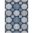 thumbnail image 2 of Addison Rugs Chantille Indoor/Outdoor Transitional Geometric Navy Washable Rectangle Rug, 8' x 10', 2 of 6