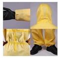 thumbnail image 4 of Ropa de protección química de una sola pieza, ropa de trabajo resistente al ácido sulfúrico y álcalis, productos químicos peligrosos, 4 of 5