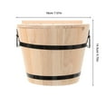 thumbnail image 3 of Contenedor de madera para arroz y sushi, cubo para arroz cocido, barril para restaurante, 3 of 7