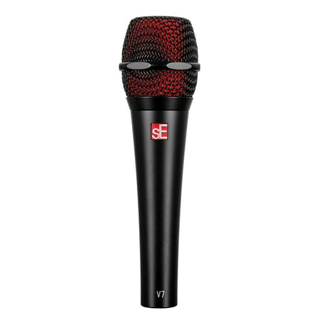 SE Electronics V7 BLACK Studio Grade Handheld Supercardioid Microphone with Shock Mount (Black) price history on PriceWatchPro