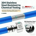 thumbnail image 6 of CEORPER Stainless Steel 304 Water Heater Joint Pipes Pack Of 2 Having 3 4 FIP Ends, 6 of 12